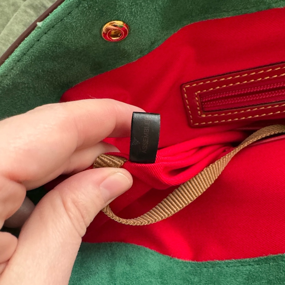 Dooney and Bourke Medium Russel in Red - Picture 9 of 11
